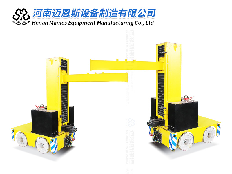 自動(dòng)叉裝式麥克納姆輪電動(dòng)搬運(yùn)車研發(fā)成功