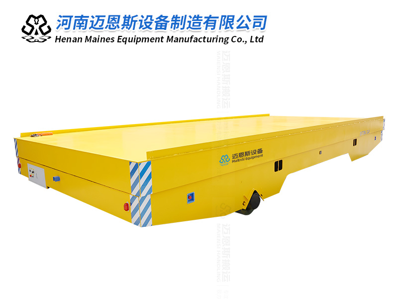 載重20噸的大型電動升降搬運車試機成功
